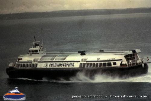 Vosper-Thornycroft VT1 in service -  (credit: The <a href='http://www.hovercraft-museum.org/' target='_blank'>Hovercraft Museum Trust</a>).